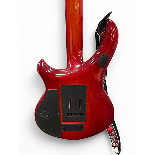 Used 2019 Ernie Ball Music Man John Petrucci Majesty 6 RED SUNRISE Solid Body Electric Guitar