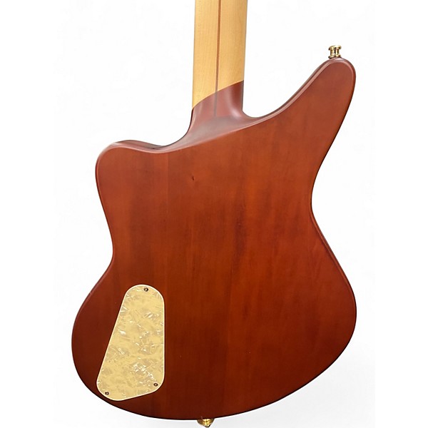 Used D'Angelico DELUXE BEDFORD SHLE LTD 4/50 MATTE WALNUT Hollow Body Electric Guitar