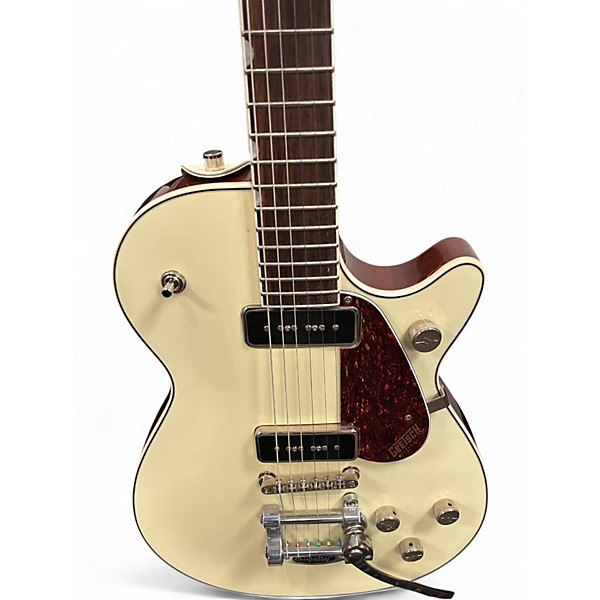 Used Gretsch Guitars G5210T-P90 Vintage White Solid Body Electric Guitar