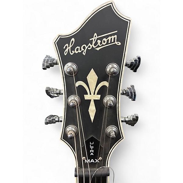 Used Hagstrom ULTRA MAX FALL SKY GREEN Solid Body Electric Guitar