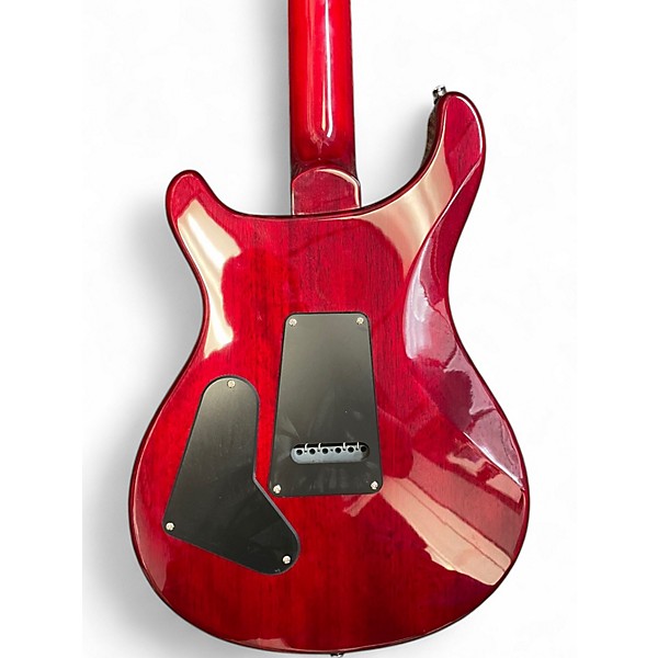 Used PRS SE Standard 24 Trans Red Solid Body Electric Guitar