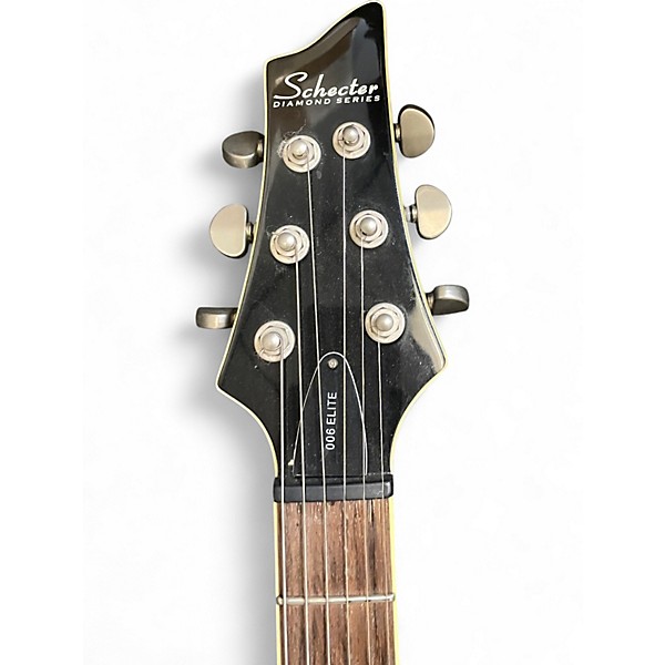 Used Schecter Guitar Research 006 Elite grey burst Solid Body Electric Guitar