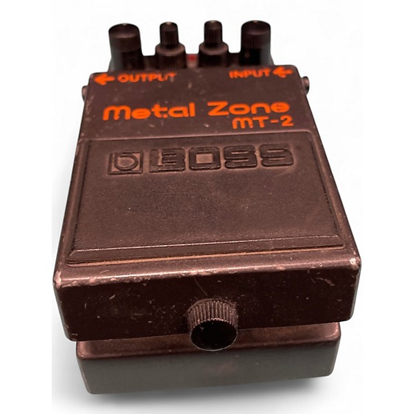 Used BOSS MT2 Metal Zone Distortion Effect Pedal