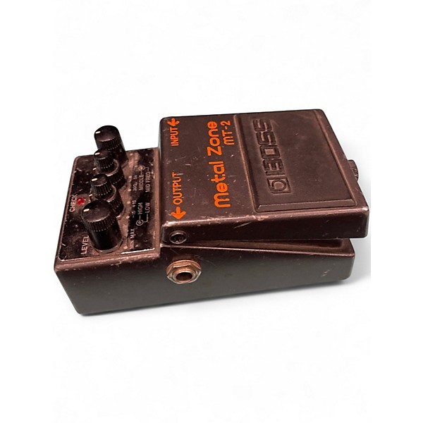 Used BOSS MT2 Metal Zone Distortion Effect Pedal