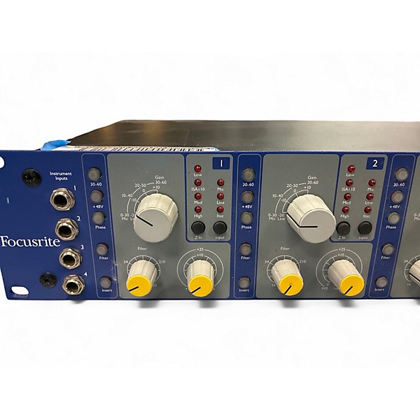 Used Focusrite ISA428 MKII Microphone Preamp