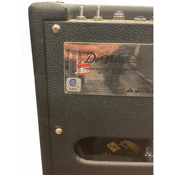 Used Fender Hot Rod Deville 60W 2x12 Tube Guitar Combo Amp