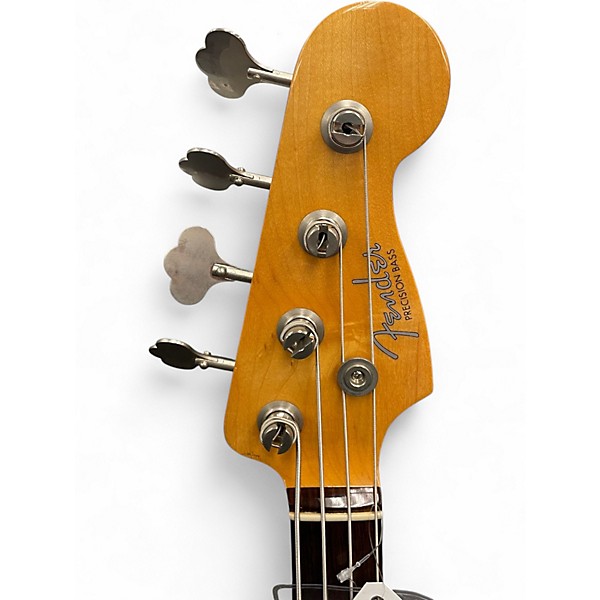 Used 2017 Fender 1962 American Vintage Precision Bass 3 Color Sunburst Electric Bass Guitar