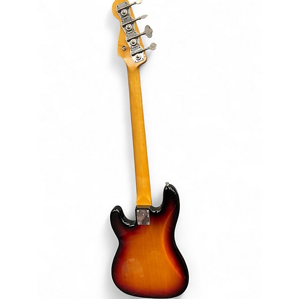 Used 2017 Fender 1962 American Vintage Precision Bass 3 Color Sunburst Electric Bass Guitar