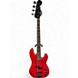 Used Fender Jazz Bass  Candy Apple Red Electric Bass Guitar thumbnail
