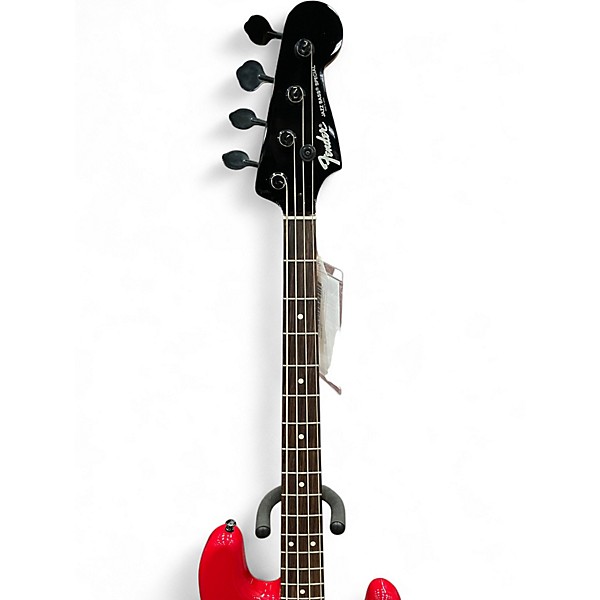 Used Fender Jazz Bass  Candy Apple Red Electric Bass Guitar
