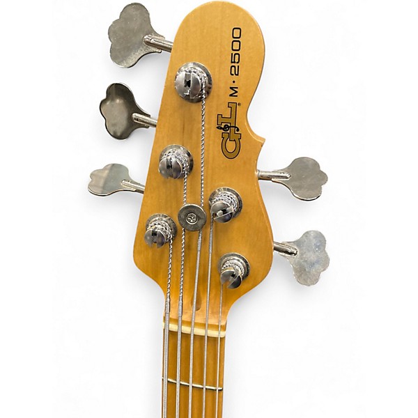 Used G&L M2500 RUBY RED Electric Bass Guitar