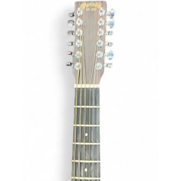 Used Martin D12X1AE Natural 12 String Acoustic Electric Guitar