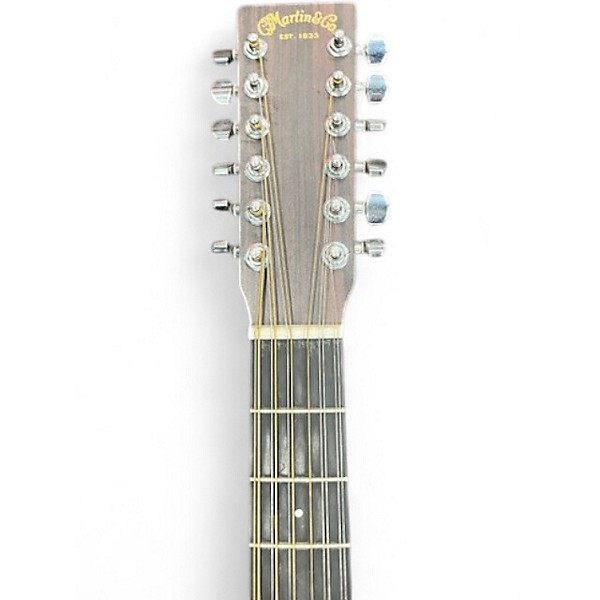 Used Martin D12X1AE Natural 12 String Acoustic Electric Guitar