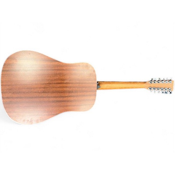 Used Martin D12X1AE Natural 12 String Acoustic Electric Guitar