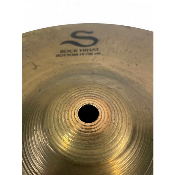 Used Zildjian 14in S Family Rock Hi-Hat Pair Cymbal
