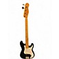 Vintage 1980s Squier Bullet Black Electric Bass Guitar thumbnail