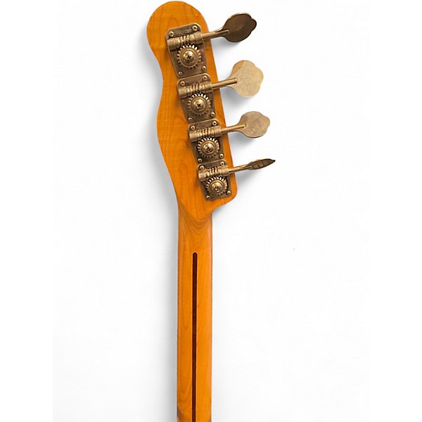 Vintage 1980s Squier Bullet Black Electric Bass Guitar