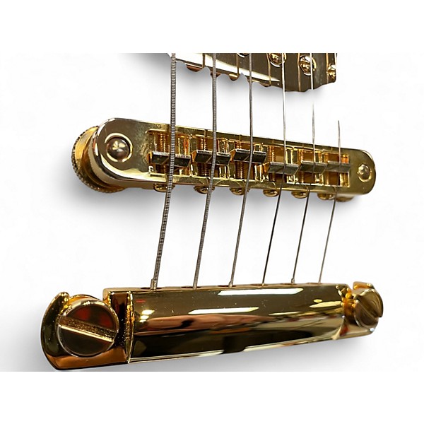 Used Gibson Custom Les Paul Custom Alpine White Solid Body Electric Guitar