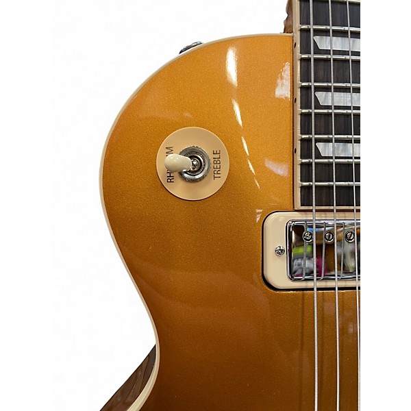Used Gibson Les Paul Deluxe 70s Goldtop Solid Body Electric Guitar