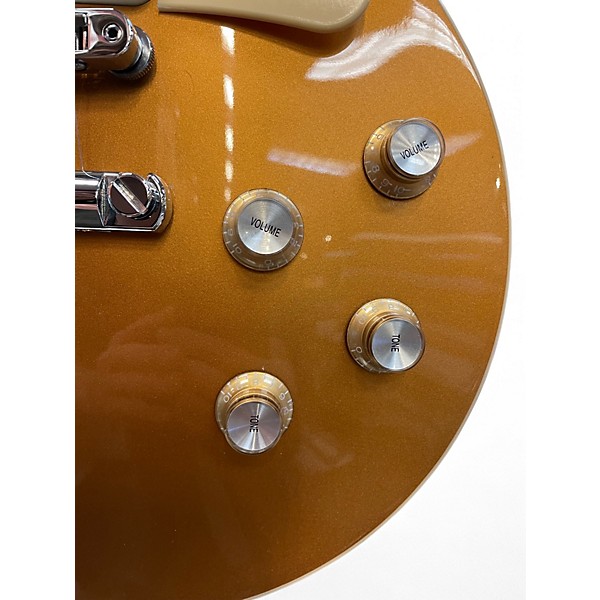 Used Gibson Les Paul Deluxe 70s Goldtop Solid Body Electric Guitar