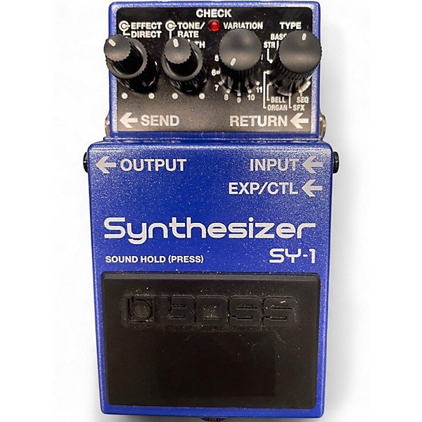 Used BOSS sy1 Effect Pedal