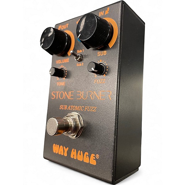 Used Way Huge Electronics stone burner sub atomic fuzz Effect Pedal