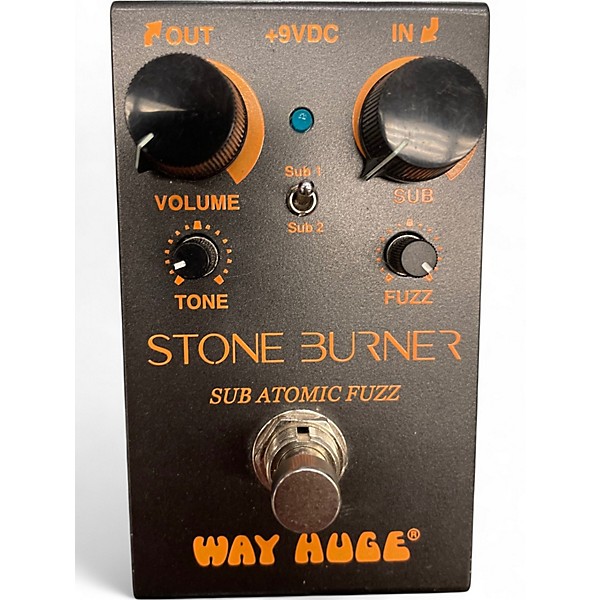 Used Way Huge Electronics stone burner sub atomic fuzz Effect Pedal