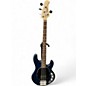 Used Sterling by Music Man Ray4 Blue Sapphire Electric Bass Guitar thumbnail