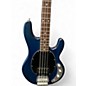 Used Sterling by Music Man Ray4 Blue Sapphire Electric Bass Guitar