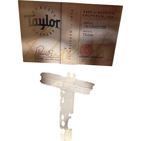 Used Taylor 722ce koa Acoustic Electric Guitar