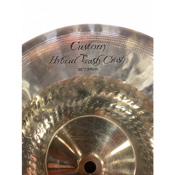 Used 2025 Zildjian 15in K Custom Hybrid Crash Cymbal