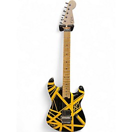 Used EVH BUMBLE BEE Black and Yellow Solid Body Electric Guitar