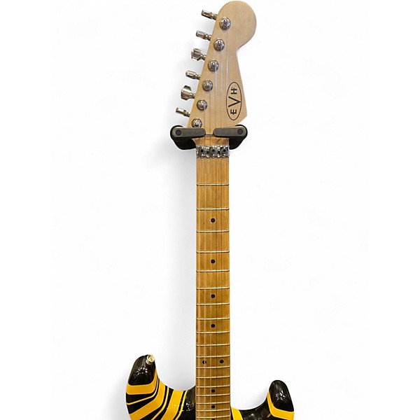 Used EVH BUMBLE BEE Black and Yellow Solid Body Electric Guitar