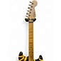 Used EVH BUMBLE BEE Black and Yellow Solid Body Electric Guitar