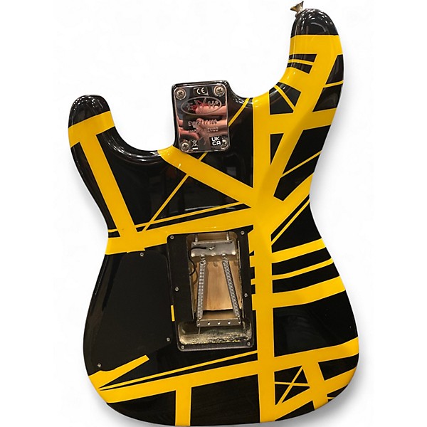 Used EVH BUMBLE BEE Black and Yellow Solid Body Electric Guitar