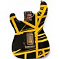 Used EVH BUMBLE BEE Black and Yellow Solid Body Electric Guitar