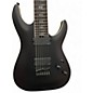Used Schecter Guitar Research C7 SLS Elite Evil Twin Black Solid Body Electric Guitar