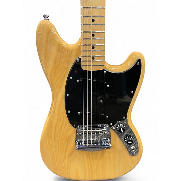 Used 2024 Fender Ben gibbered signature mustang Natural Solid Body Electric Guitar