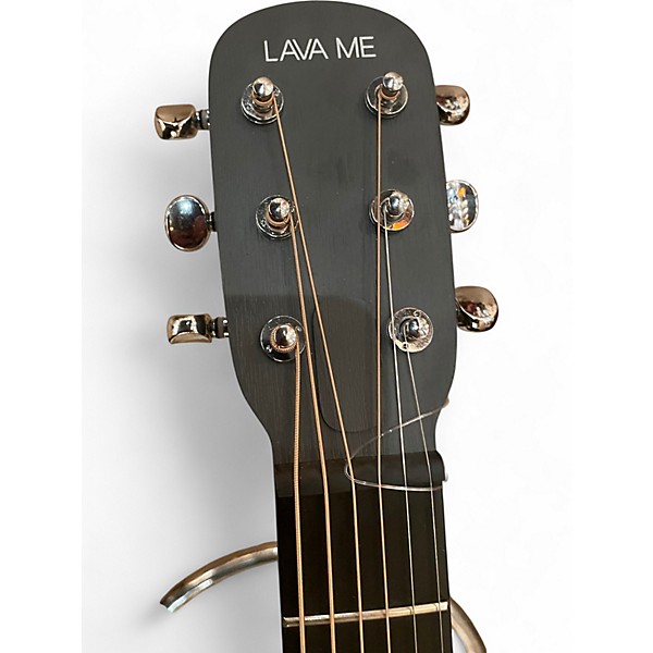 Used LAVA MUSIC LAVA ME PLAY WHITE Acoustic Electric Guitar