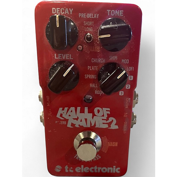 Used TC Electronic Hall Of Fame 2 Reverb Effect Pedal