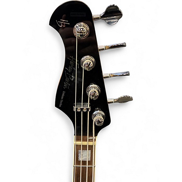 Used Harley Benton MV-4PJ Black Electric Bass Guitar