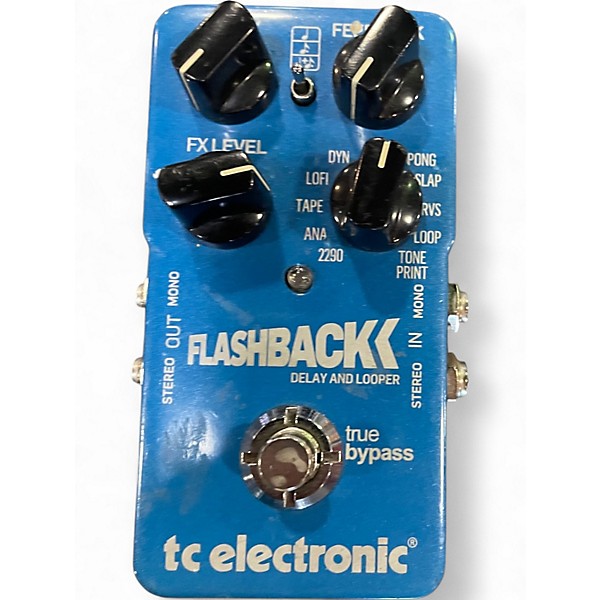 Used TC Electronic Flashback Delay And Looper Effect Pedal