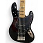 Used Squier Classic Vibe 70s Jazz V 5 String Black Electric Bass Guitar thumbnail