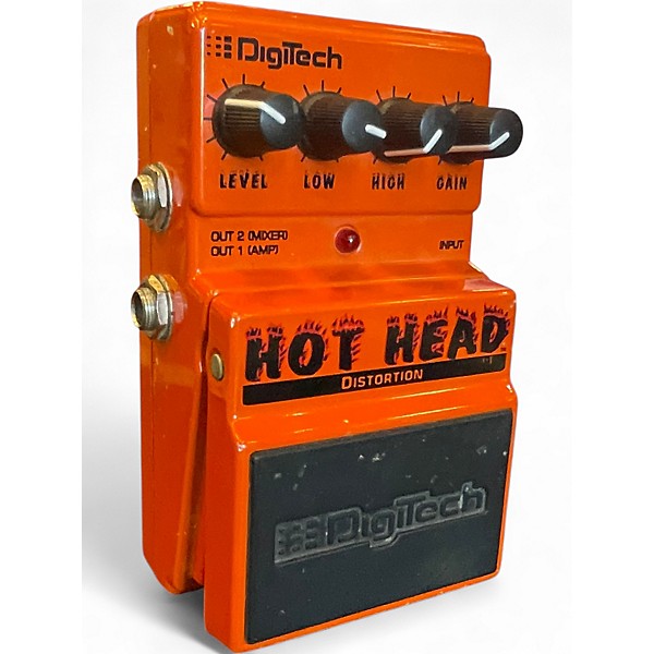 Used DigiTech Hot Head Distortion Effect Pedal