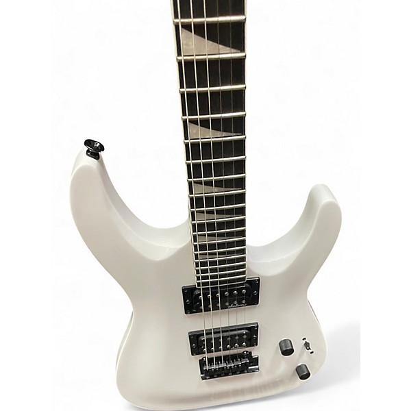 Used Jackson JS22 Dinky White Solid Body Electric Guitar