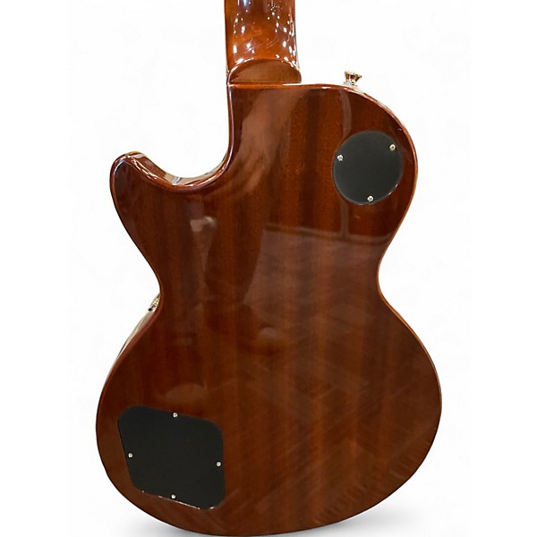 Used 2018 Epiphone Les Paul Standard Pro Honey Burst Solid Body Electric Guitar