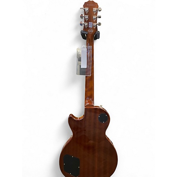 Used 2018 Epiphone Les Paul Standard Pro Honey Burst Solid Body Electric Guitar