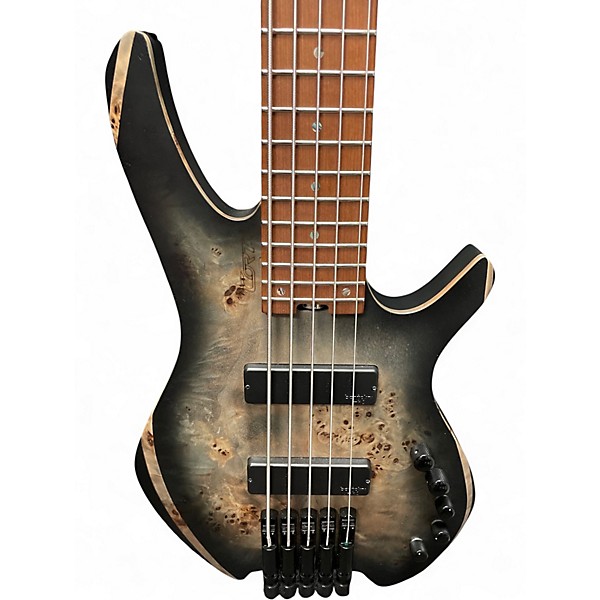 Used Cort SPACE 5 STAR DUST GREEN Electric Bass Guitar