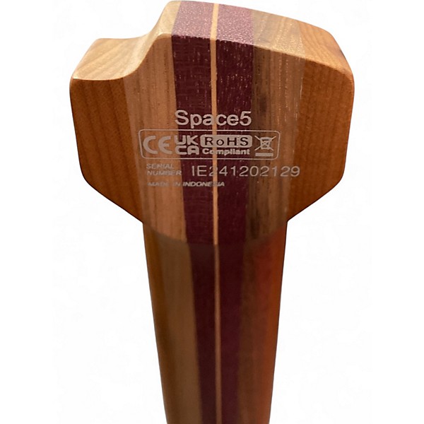 Used Cort SPACE 5 STAR DUST GREEN Electric Bass Guitar