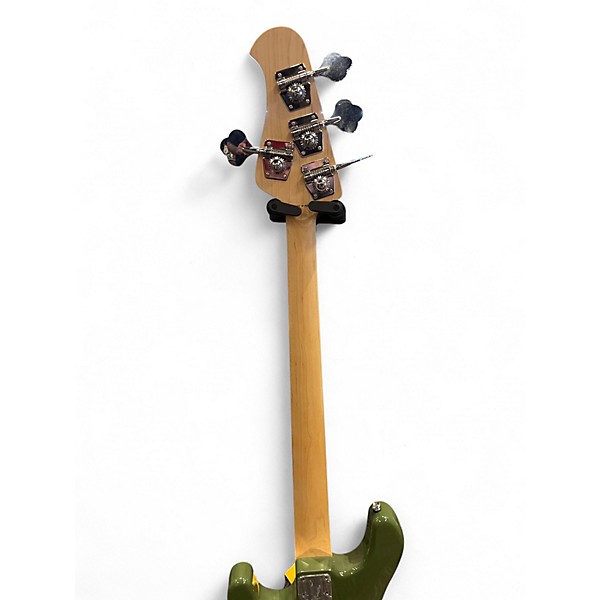 Used Sterling by Music Man RAY4 HH OLIVE Electric Bass Guitar